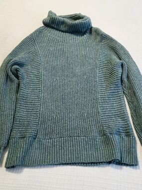 American Eagle Outfitters Teal Green Turtleneck Sweater